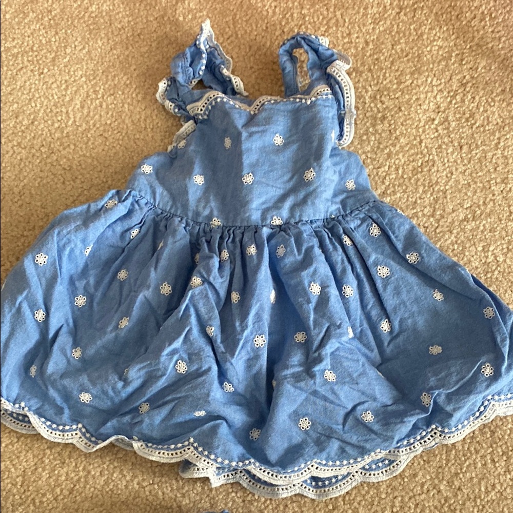Blue Floral Dress